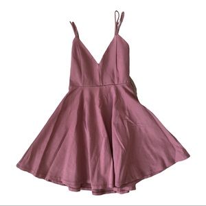 Mauve Strappy Dress